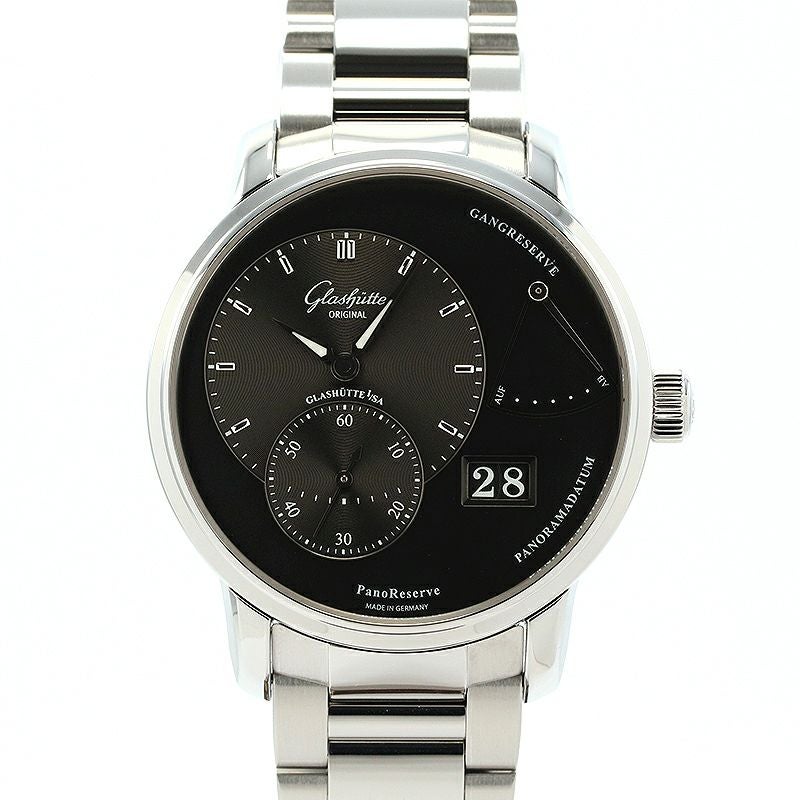 【中古】GLASHUTTE ORIGINAL PANO RESERVE グラスヒュッテ・オリジナル パノリザーブ 1-65-01-23-12-24