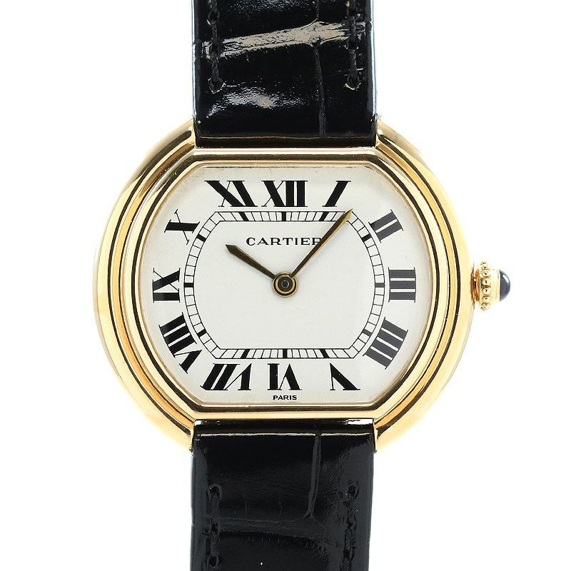【中古】CARTIER ELLIPSE LARGE MODEL PARIS DIAL カルティエ エリプス LM PARISダイヤル 81721152 (78091)