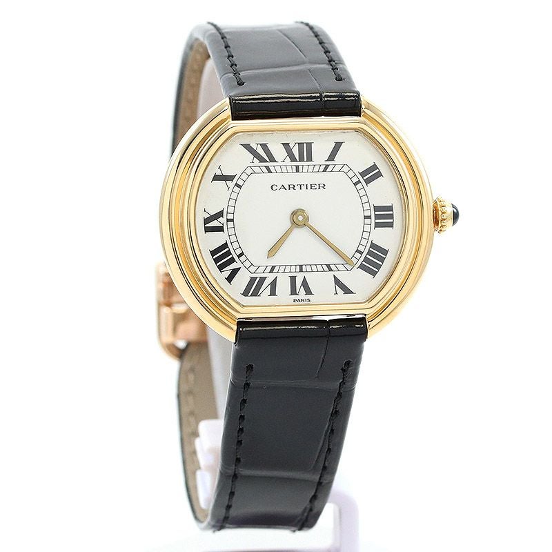 【中古】CARTIER ELLIPSE LARGE MODEL PARIS DIAL カルティエ エリプス LM PARISダイヤル 81721152 (78091)