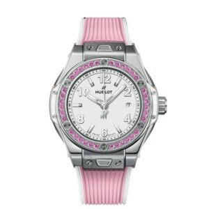 HUBLOT BIG BANG ONE CLICK JOYFUL STEEL PINK ウブロ ビッグ・バン ワンクリック ジョイフル スチール ピンク 485.SP.2210.RX.1233