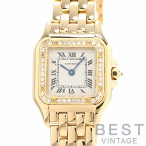 【中古】CARTIER PANTHERE CLASSIQUE ET FIGARO SMALL MODEL カルティエ パンテール クラシック&フィガロ SM WF3070B9