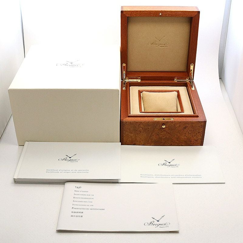 【中古】BREGUET CLASSIQUE 7137 POWER RESERVE MOON PHASE ブレゲ クラシック 7137 パワーリザーブ ムーンフェイズ 7137BB/11/9V6