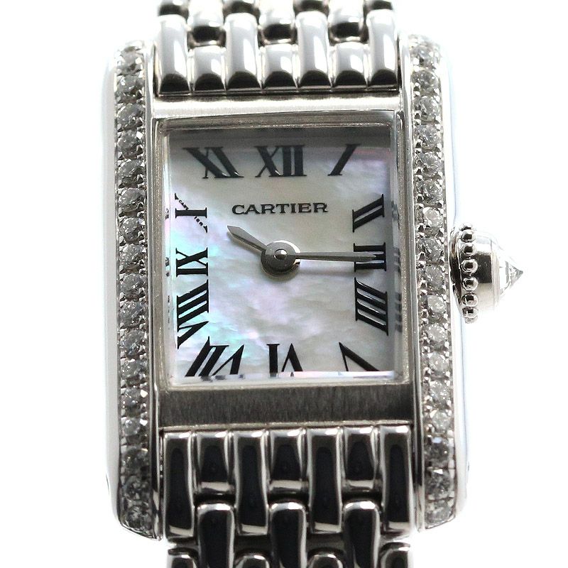 【中古】CARTIER TANK MINI MODEL ASIA LIMITED EDITION カルティエ タンク ミニ アジア限定 WB2032U3