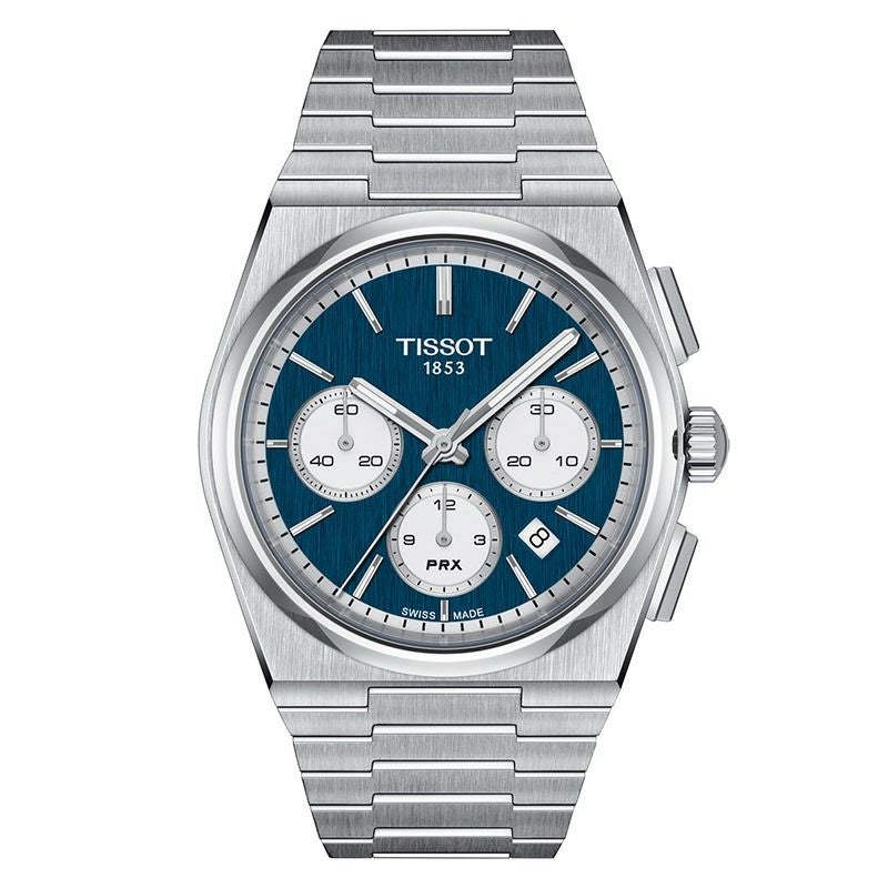 TISSOT PRX Automatic chronograph ティソ ピーアールエックス オートマティック クロノグラフ T137.427.11.041.00