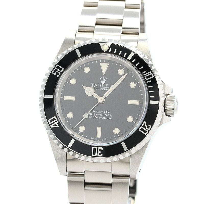【中古】ROLEX SUBMARINER TIFFANY & CO. SIGNED DIAL ロレックス サブマリーナー ティファニー ダブルネーム 14060