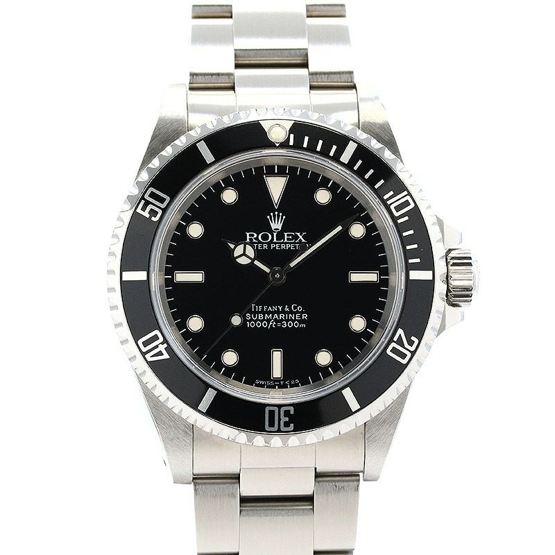【中古】ROLEX SUBMARINER TIFFANY & CO. SIGNED DIAL ロレックス サブマリーナー ティファニー ダブルネーム 14060