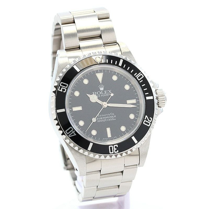 【中古】ROLEX SUBMARINER TIFFANY & CO. SIGNED DIAL ロレックス サブマリーナー ティファニー ダブルネーム 14060