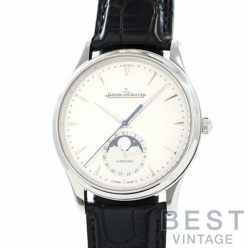 【中古】JAEGER-LECOULTRE MASTER ULTRA THIN MOON 39 ジャガー・ルクルト マスター・ウルトラスリム・ムーン 39 Q1368420 (176.8.64.S)