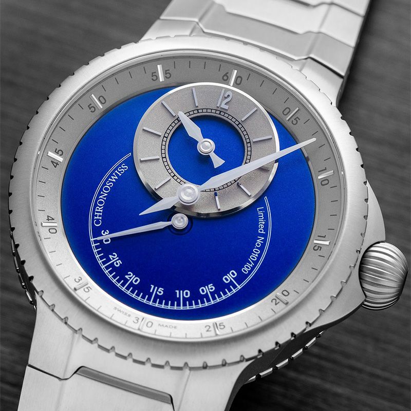 CHRONOSWISS PULSE ONE BLUE クロノスイス パルス ワン ブルー CH-6823T-BLSI