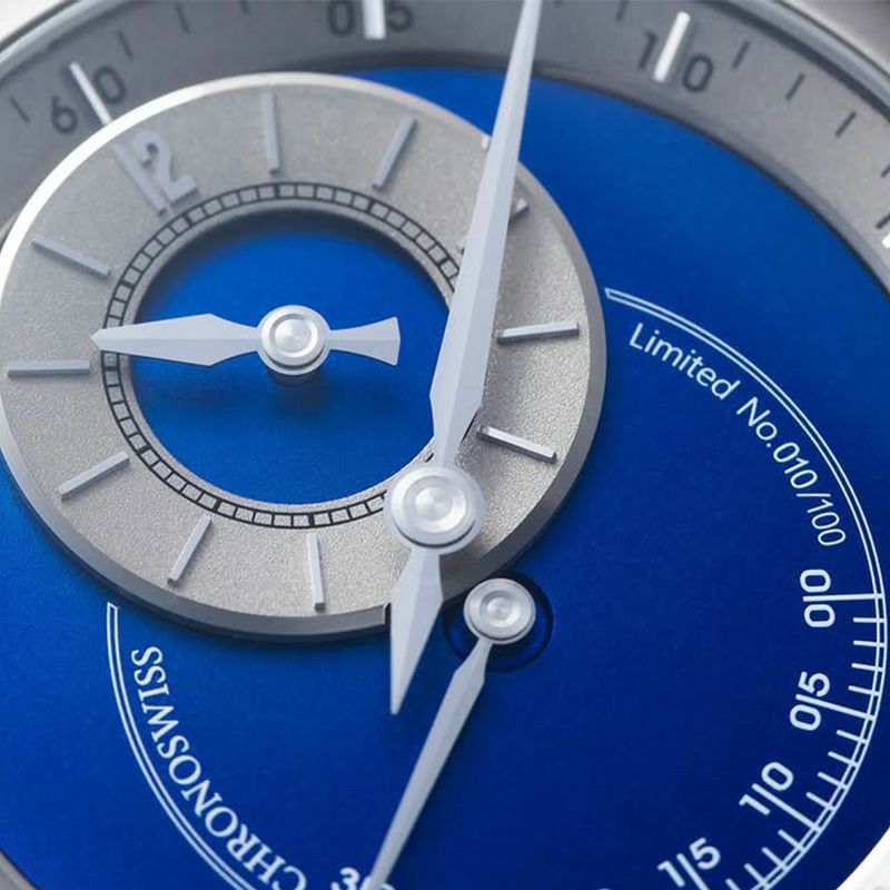 CHRONOSWISS PULSE ONE BLUE クロノスイス パルス ワン ブルー CH-6823T-BLSI