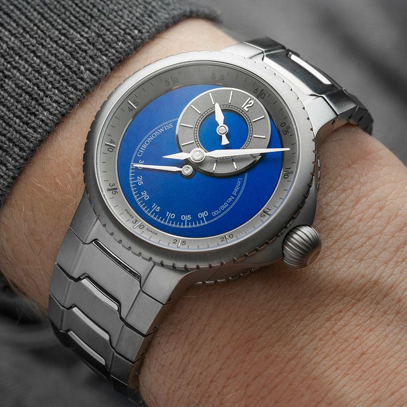 CHRONOSWISS PULSE ONE BLUE クロノスイス パルス ワン ブルー CH-6823T-BLSI