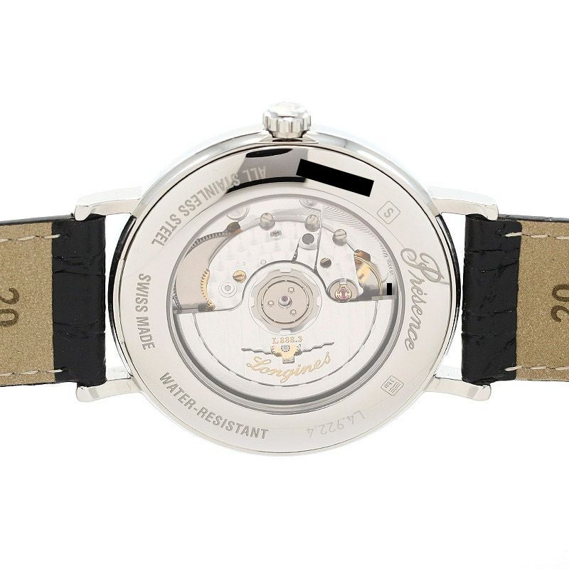 【中古】LONGINES PRESENCE AUTOMATIC 40MM ロンジン プレザンス オートマティック 40MM L4.922.4.11.2 (49224112)