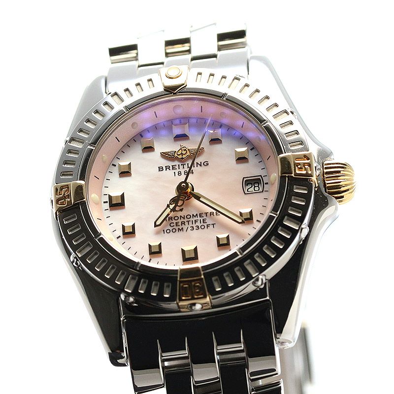 【中古】BREITLING CARISTINO ブライトリング カリスティーノ B7234512/K501/765A (B724K01PA)