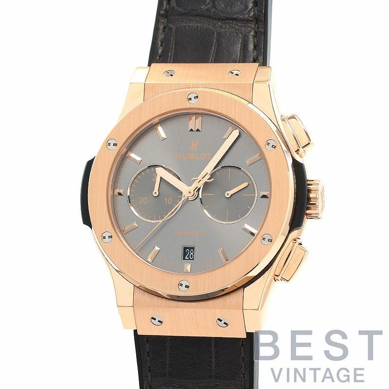 【中古】HUBLOT CLASSIC FUSION CHRONOGRAPH KING GOLD RACING GREY ウブロ クラシック・フュージョン クロノグラフ キングゴールド レーシンググレー 541.OX.7080.LR