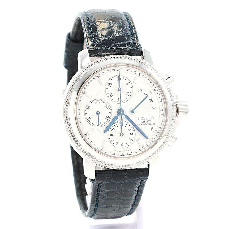 【中古】CREDOR CREDOR PACIFICIQUE CHRONOGRAPH セイコー クレドール パシフィーク クロノグラフ GZBH995 (6S74-0020)