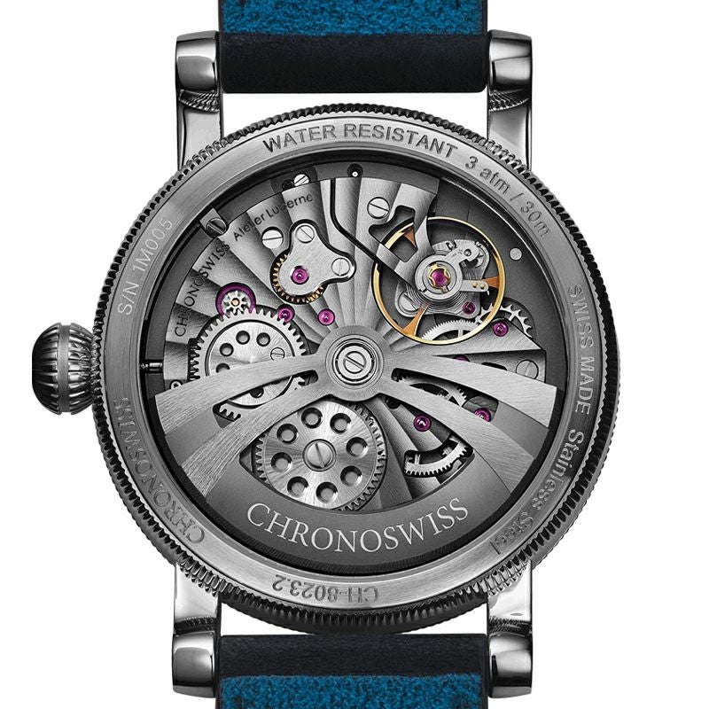 CHRONOSWISS SMALL SECOND BLUE ORBIT クロノスイス スモールセコンド ブルー オービット CH-8023.2-BLSI