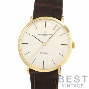 【中古】VACHERON CONSTANTIN VINTAGE MECHANICAL ROUND SHAPE WATCH TURLER SIGNED DIAL ヴァシュロン・コンスタンタン ヴィンテージ ラウンドシェイプウォッチ チューラー ダブルネーム 6564