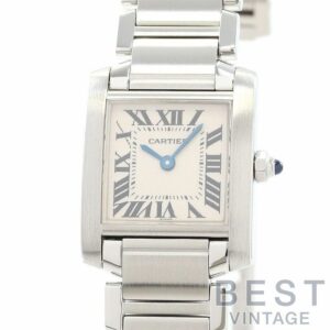 【中古】CARTIER TANK FRANCAISE SMALL MODEL カルティエ タンク フランセーズ SM W51008Q3