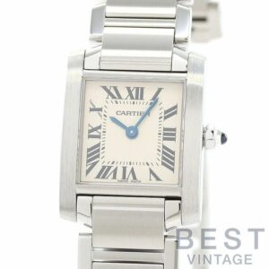 【中古】CARTIER TANK FRANCAISE SMALL MODEL カルティエ タンク フランセーズ SM W51008Q3