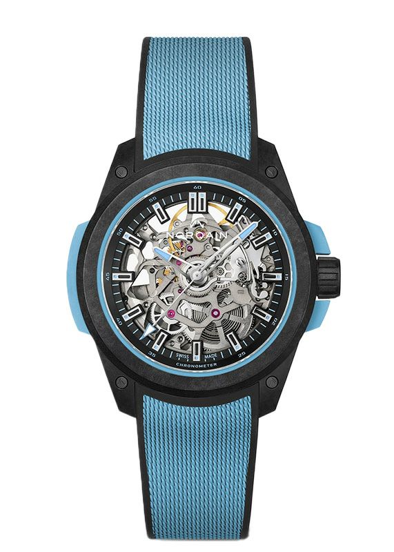 NORQAIN WILD ONE SKELETON 39MM SKY BLUE ノルケイン ワイルドワン スケルトン 39mm スカイブルー N3001.07Q02.B02.R01