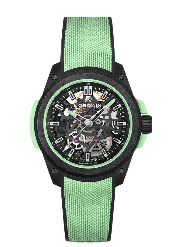 NORQAIN WILD ONE SKELETON 39MM LIMITED EDITION MINT ノルケイン ワイルドワン スケルトン 39mm リミテッドエディション ミント N3001.07Q03.B01.R01