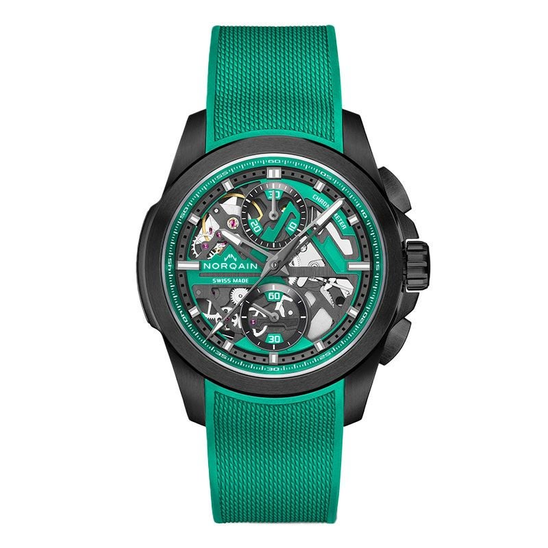 NORQAIN INDEPENDENCE SKELETON CHRONO 42MM LIMITED EDITION ノルケイン インディペンデンス スケルトン クロノ 42mm リミテッドエディション N3200.40T02.J01.R01