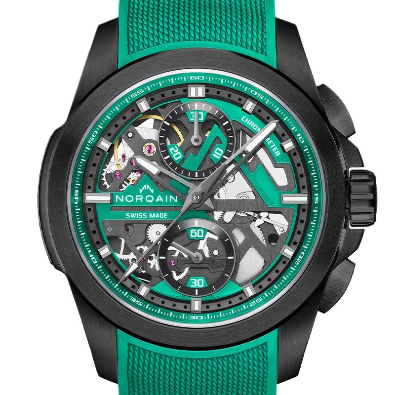 NORQAIN INDEPENDENCE SKELETON CHRONO 42MM LIMITED EDITION ノルケイン インディペンデンス スケルトン クロノ 42mm リミテッドエディション N3200.40T02.J01.R01