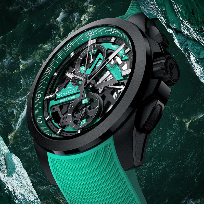 NORQAIN INDEPENDENCE SKELETON CHRONO 42MM LIMITED EDITION ノルケイン インディペンデンス スケルトン クロノ 42mm リミテッドエディション N3200.40T02.J01.R01