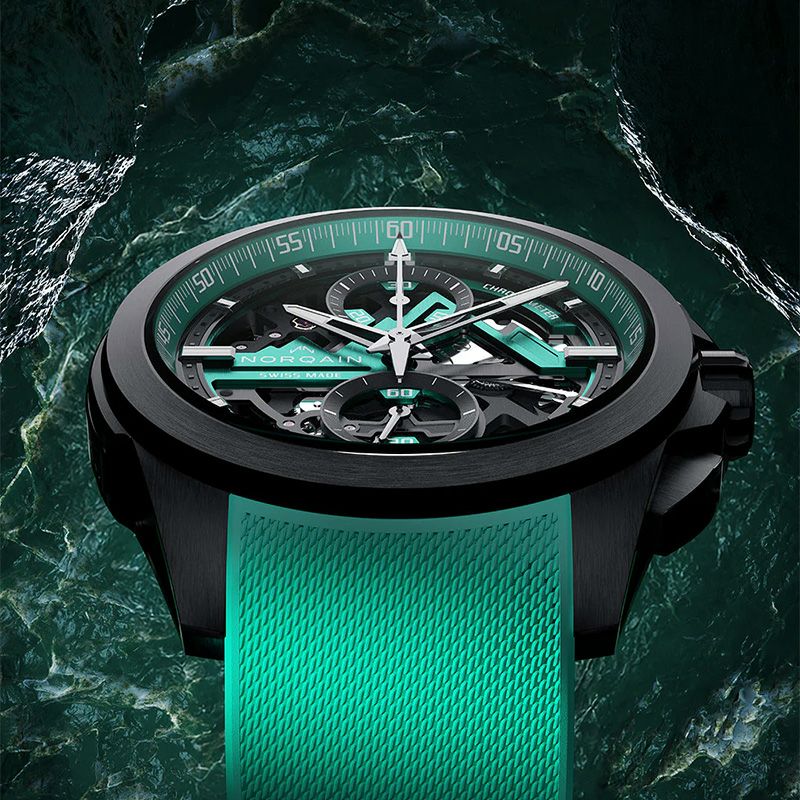 NORQAIN INDEPENDENCE SKELETON CHRONO 42MM LIMITED EDITION ノルケイン インディペンデンス スケルトン クロノ 42mm リミテッドエディション N3200.40T02.J01.R01
