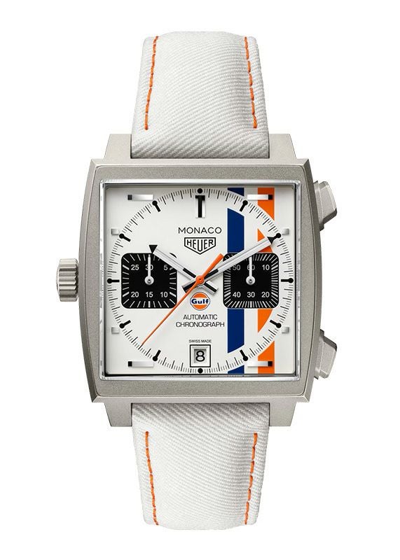 TAG Heuer MONACO CHRONOGRAPH x GULF タグ・ホイヤー モナコ クロノグラフ ガルフ CAW218G.EB0393