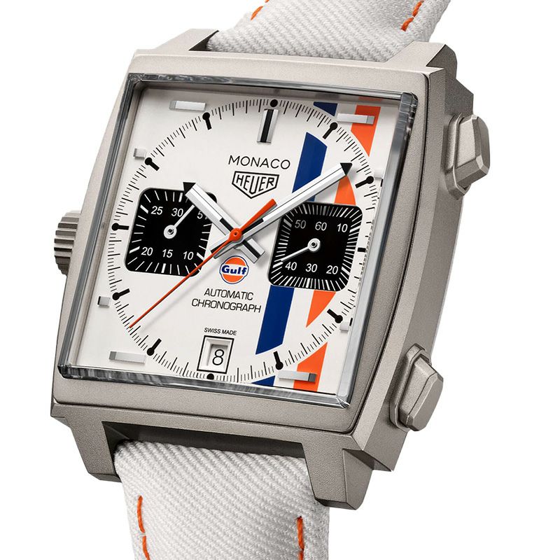TAG Heuer MONACO CHRONOGRAPH x GULF タグ・ホイヤー モナコ クロノグラフ ガルフ CAW218G.EB0393