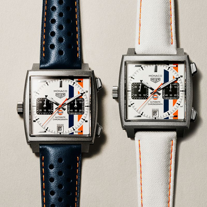 TAG Heuer MONACO CHRONOGRAPH x GULF タグ・ホイヤー モナコ クロノグラフ ガルフ CAW218G.EB0393