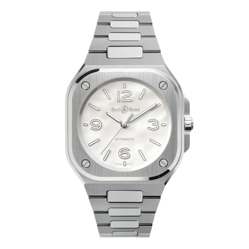 Bell & Ross BR-05 36 MM MOTHER OF PEARL STEEL ベル&ロス BR-05 36MM マザー オブ パール スティール BR05A-S-MP-ST/SST