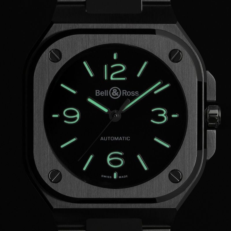 Bell & Ross BR-05 36 MM MOTHER OF PEARL STEEL ベル&ロス BR-05 36MM マザー オブ パール スティール BR05A-S-MP-ST/SST