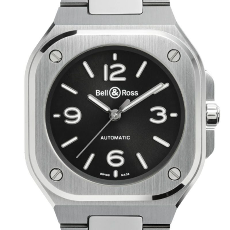 Bell & Ross BR-05 36 MM BLACK STEEL ベル&ロス BR-05 36MM ブラック スティール BR05A-S-BL-ST/SST