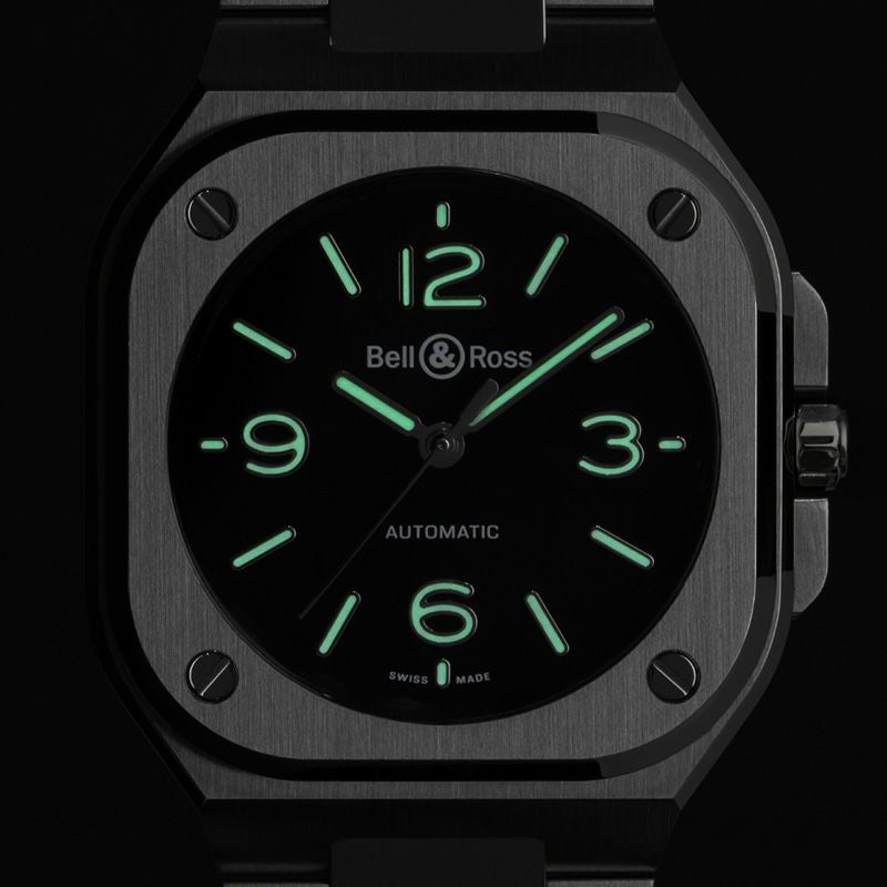Bell & Ross BR-05 36 MM BLACK STEEL ベル&ロス BR-05 36MM ブラック スティール BR05A-S-BL-ST/SST