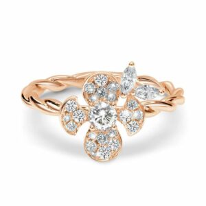 LOVEMARK DIAMOND FLEURS DAIMOND PETALE RING ラブマークダイヤモンド フルール ダイヤモンド ペタル リング LMR00188