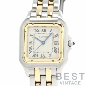 【中古】CARTIER PANTHERE DE CARTIER MEDIUM MODEL 2ROW カルティエ パンテール ドゥ カルティエ MM 2ロウ 83083242