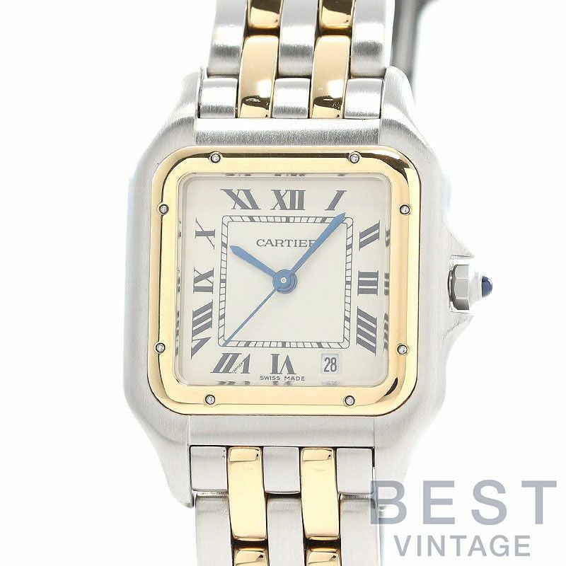 【中古】CARTIER PANTHERE DE CARTIER MEDIUM MODEL 2ROW カルティエ パンテール ドゥ カルティエ MM 2ロウ 83083242