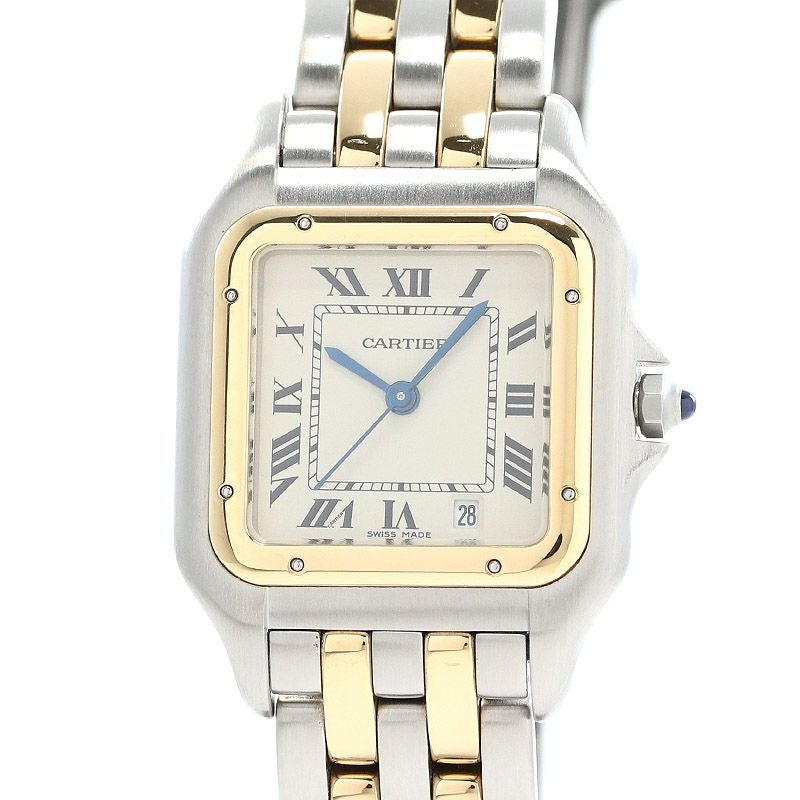 【中古】CARTIER PANTHERE DE CARTIER MEDIUM MODEL 2ROW カルティエ パンテール ドゥ カルティエ MM 2ロウ 83083242