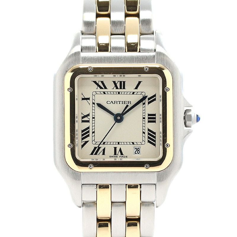 【中古】CARTIER PANTHERE DE CARTIER MEDIUM MODEL 2ROW カルティエ パンテール ドゥ カルティエ MM 2ロウ 83083242