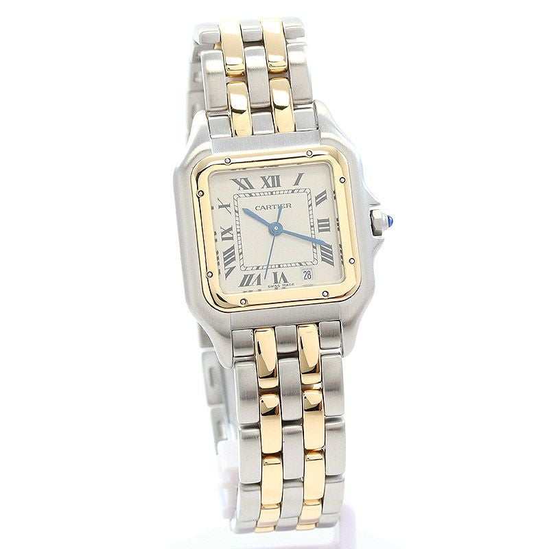 【中古】CARTIER PANTHERE DE CARTIER MEDIUM MODEL 2ROW カルティエ パンテール ドゥ カルティエ MM 2ロウ 83083242