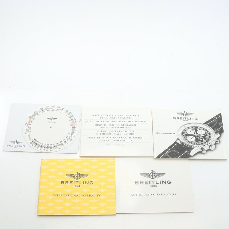 【中古】BREITLING OLD NAVITIMER II ブライトリング オールド・ナビタイマー II A1302212