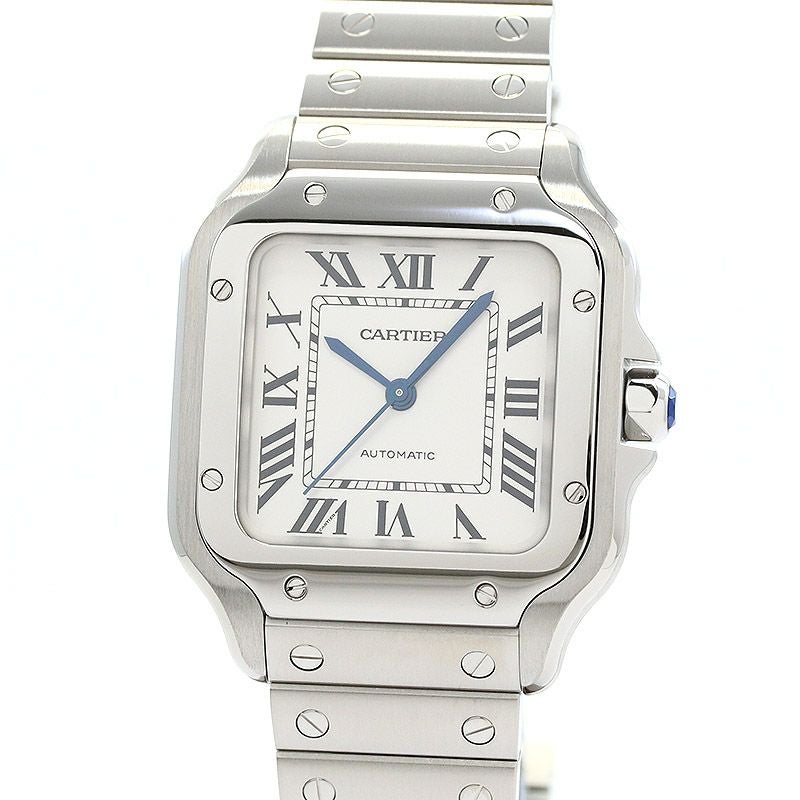 【中古】CARTIER SANTOS DE CARTIER MEDIUM MODEL カルティエ サントス ドゥ カルティエ MM WSSA0029