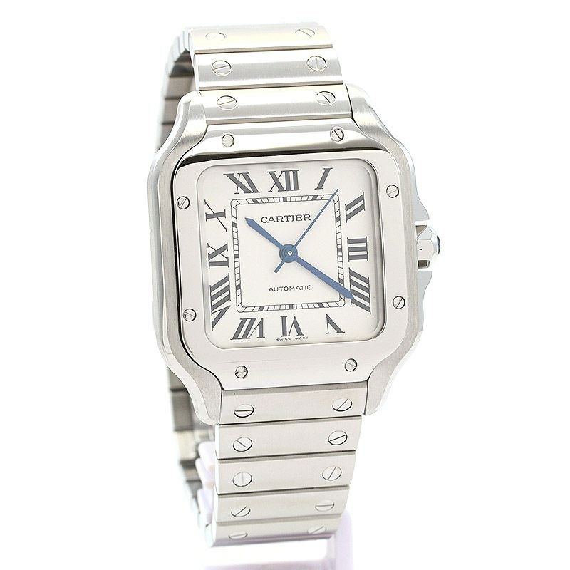 【中古】CARTIER SANTOS DE CARTIER MEDIUM MODEL カルティエ サントス ドゥ カルティエ MM WSSA0029