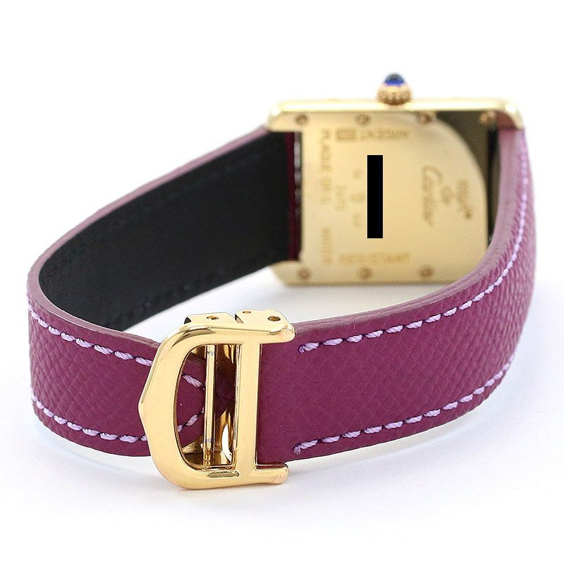 【中古】CARTIER MUST TANK SMALL MODEL VERMEIL 2003 X'MAS LIMITED カルティエ マストタンク SM ヴェルメイユ 2003 クリスマス限定 W1017554