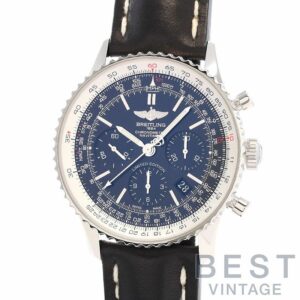 【中古】BREITLING NAVITIMER 01 BLACK BLACK JAPAN LIMITED EDITION ブライトリング ナビタイマー 01 ブラック ブラック ジャパンリミテッドエディション AB01211Y/BE65/435X (S022BBBKBA)