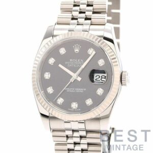 【中古】ROLEX OYSTER PERPETUAL DATEJUST 36 ロレックス オイスターパーペチュアル デイトジャスト 36 M116234-0083 (116234G)