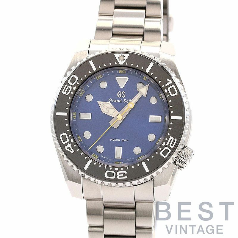 【中古】GRAND SEIKO SPORT COLLECTION 9F QUARTZ DIVER'S 200M グランドセイコー スポーツコレクション 9Fクオーツ ダイバーズ 200M SBGX337 (9F61-0AL0)