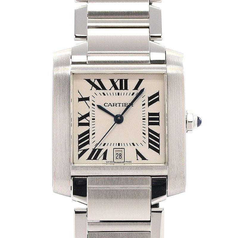 【中古】CARTIER TANK FRANCAISE LARGE MODEL カルティエ タンク フランセーズ LM W51002Q3